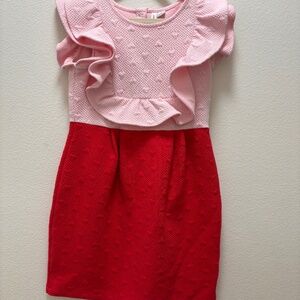 Janie & Jack Heart Dress size 10